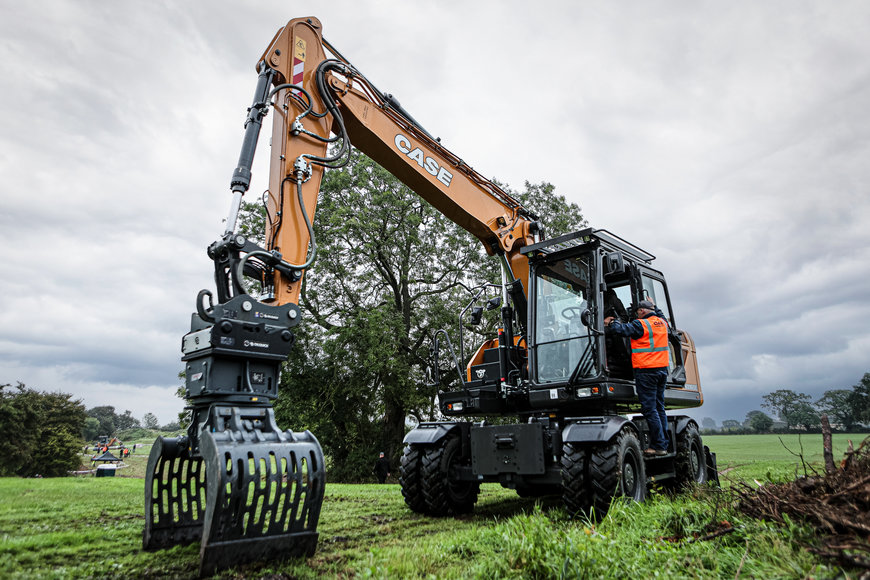 LE MATÉRIEL DE CONSTRUCTION CASE OFFRE UNE EXPÉRIENCE DURABLE LORS DES EXPOSITIONS ITINÉRANTES 